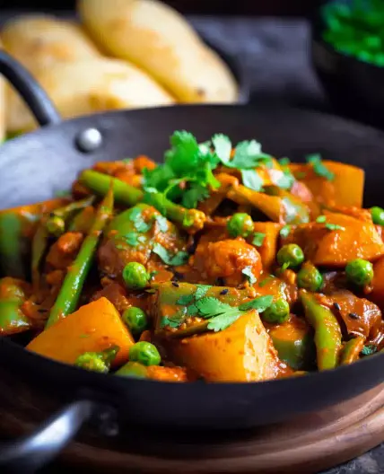 Vegetable Karahi