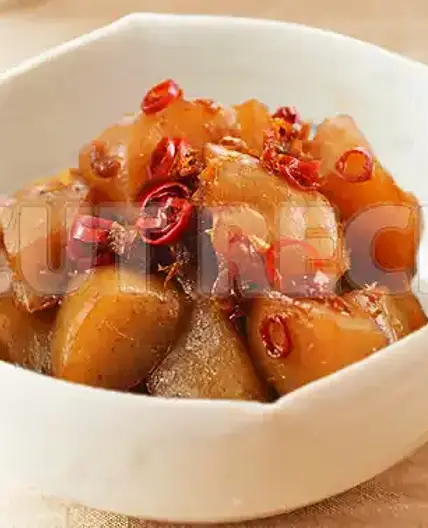 Konnyaku Amakarani Recipe ( Sweet and Spicy Konnyaku こんにゃく甘辛煮 )