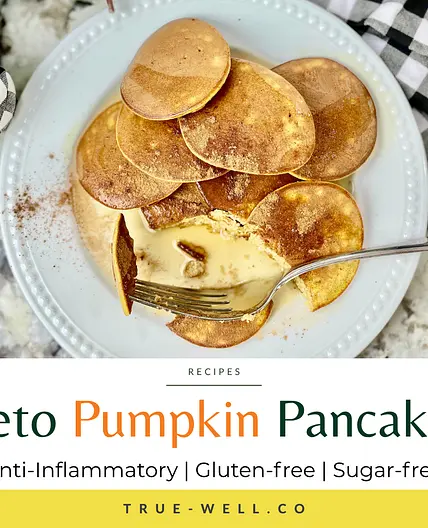 Keto Pumpkin Pancakes