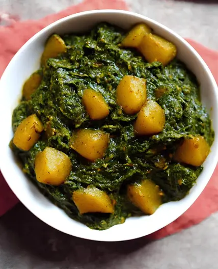 Saag Aloo