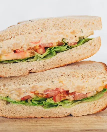 Chickpea Salad Sandwich