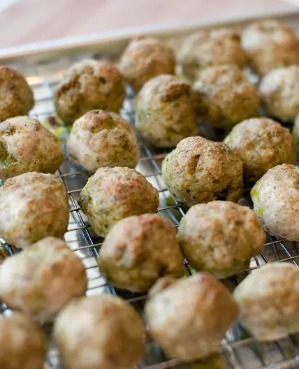Turkey-Pesto Meatballs