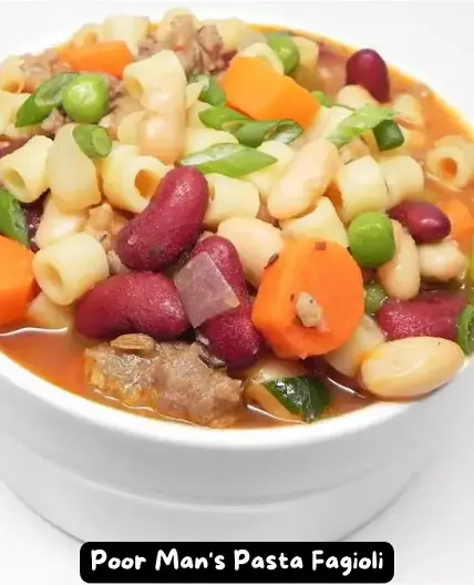The Best Poor Man's Pasta Fagioli Recipe