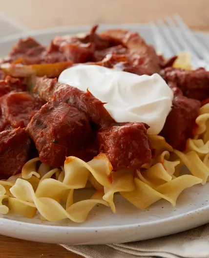 Slow-Cooker Hungarian Goulash