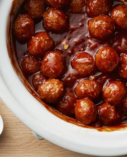 Slow-Cooker Honey-Garlic Meatballs