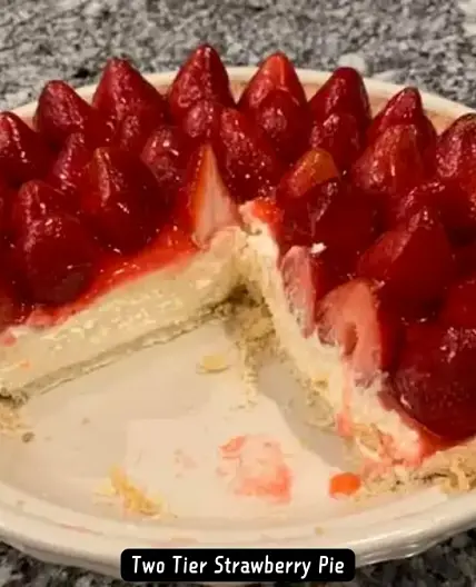 Best Two Tier Strawberry Pie Recipe
