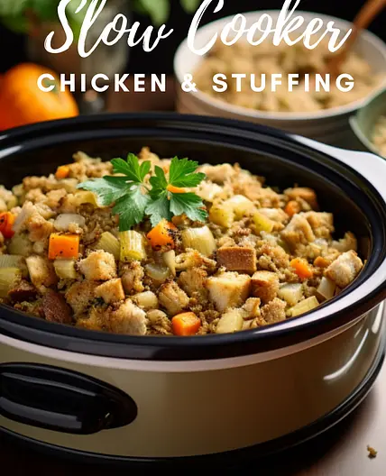 Crockpot Chicken and Stuffing Recipe