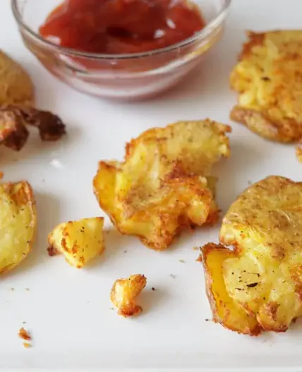 Air Fryer Smashed Potatoes