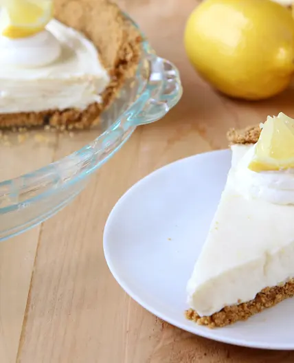 No-Bake Lemon Icebox Pie