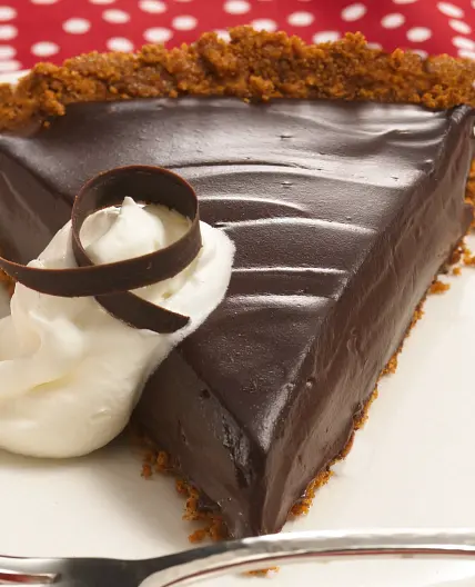 Creamy Dark Chocolate Pie