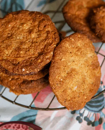 Keto Anzac Biscuits