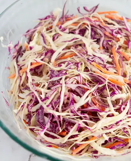 Creamy Crunchy Coleslaw Recipe