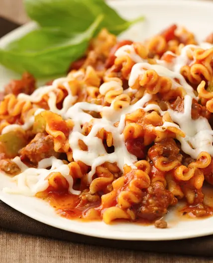 Skinny Skillet Lasagna