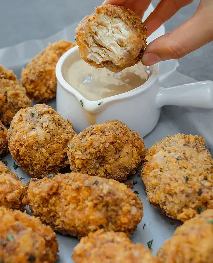 Vegan Fried “Chicken” and Gravy