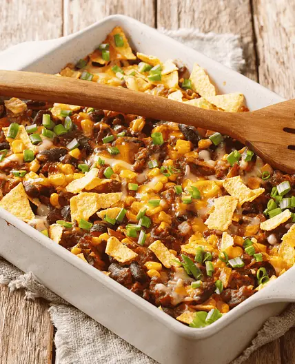 Frito Pie (Chili and Cheese over Corn Chips)