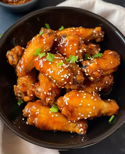 Honey Garlic Chicken Wings