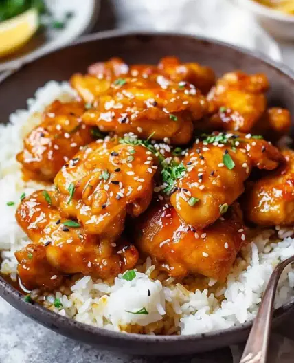 Honey Garlic Chicken