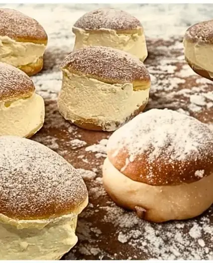 Korean Milk Cream Donut Recipe