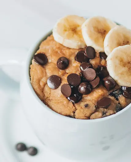 Grain-Free Chocolate Banana Mug Cake