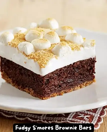 The Best Fudgy S'mores Brownie Bars