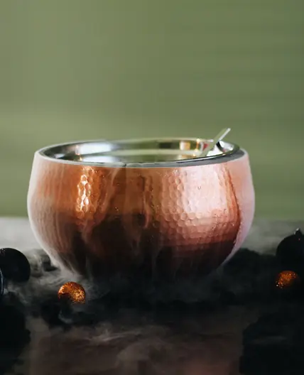 Devil's Dark and Stormy Punch