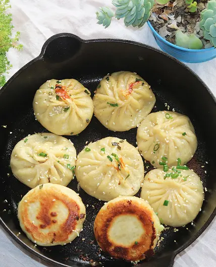 Pan Fried Soup Dumplings