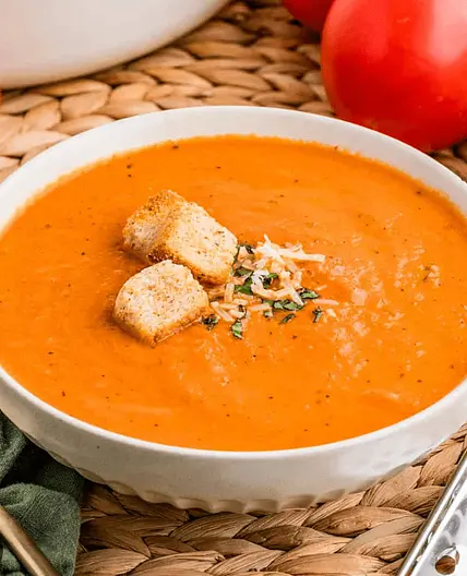 Creamy Tomato-Basil Soup