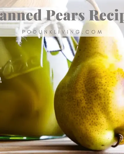 Canned Pears
