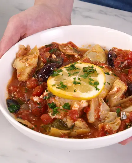 Mediterranean Baked Fish