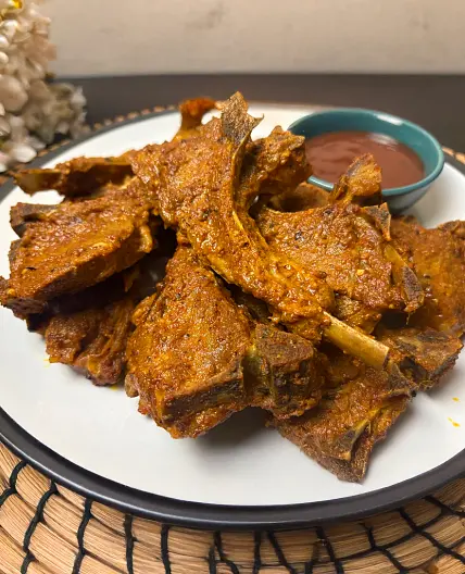 Oven Baked Lamb Chops