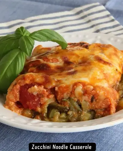 The Best Zucchini Noodle Casserole Recipe