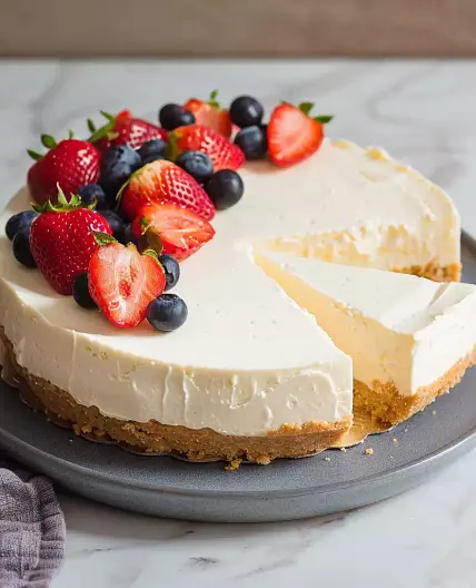 No Bake Cheesecake