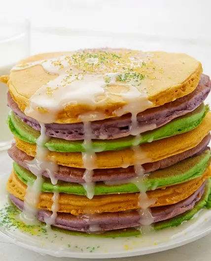 King Cake Pancakes
