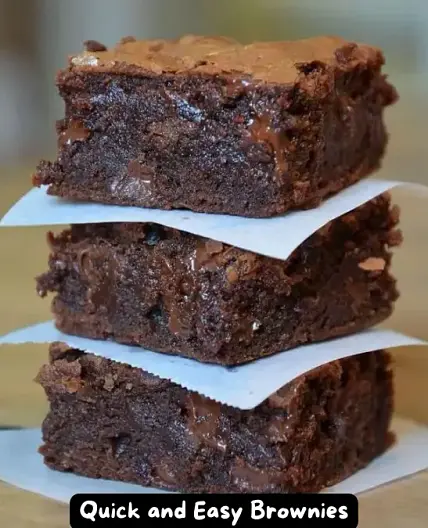 The Best Quick and Easy Brownies