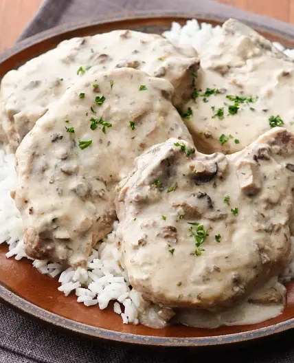 Slow-Cooker Creamy Ranch Pork Chops