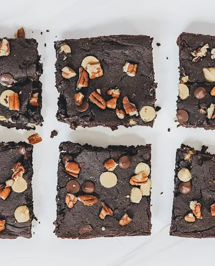 Fudgey Vegan Black Bean Brownies