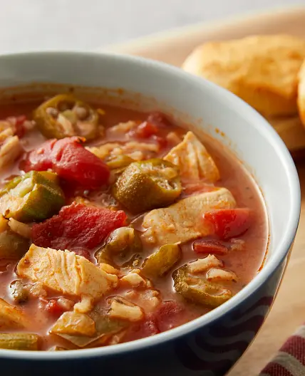 Creole Chicken Gumbo Soup