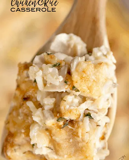 Old School Chicken and Rice Casserole