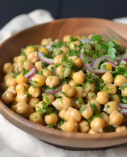 Simple Chickpea Salad