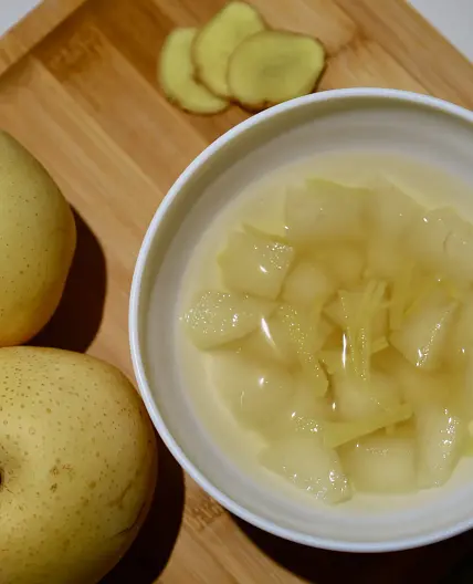 Pear and Ginger Dessert