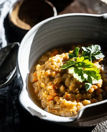 Doenjang Lentil Soup