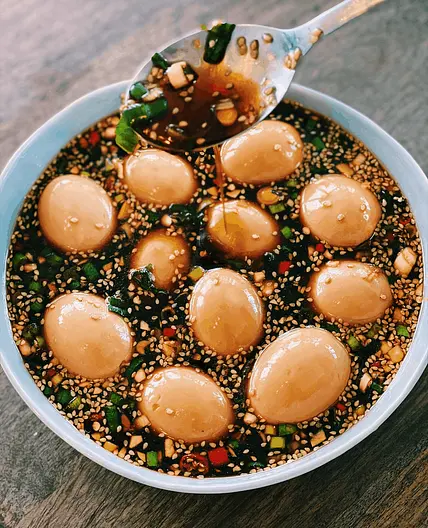 Korean Marinated Eggs - Mayak Gyeran