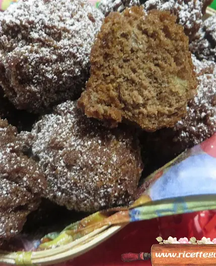 Castagnole cacao e pandoro