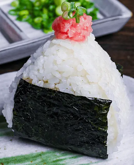 Negitoro Onigiri (Minced Tuna Rice Ball)