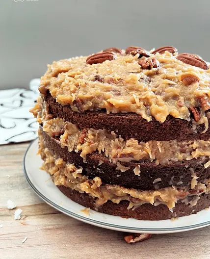 The BEST German Chocolate Cake