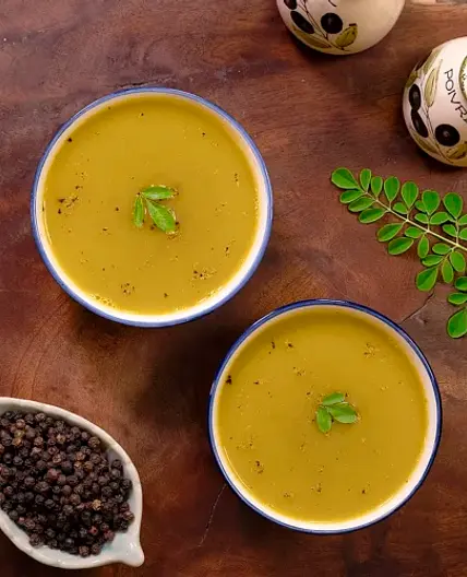 Moringa Soup (Drumstick Leaves Soup)