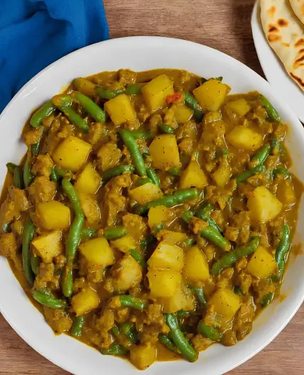 Green Beans and Potato Curry
