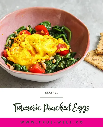 Turmeric Poached Eggs