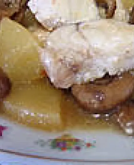 Lotte à l'ananas façon chinoise