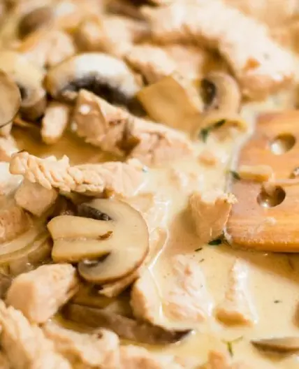 Champignons à la crème